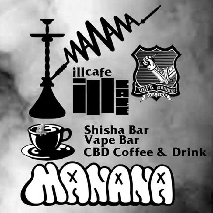 �O�d���Îs��Shisha Bar�A�V�[�V���o�[ illcafe(�C���J�t�F) by manana(�}�j���[�i)