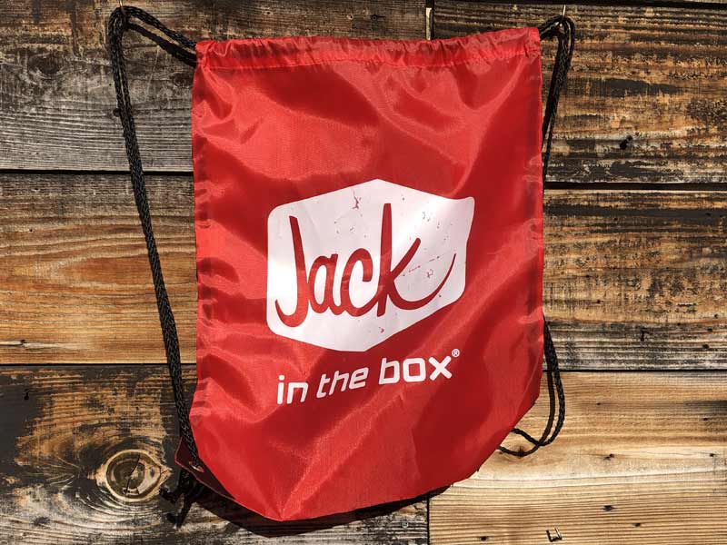 Jack in the box SNAP BAG、ジャックインザボックス 巾着仕様のスナップバッグ