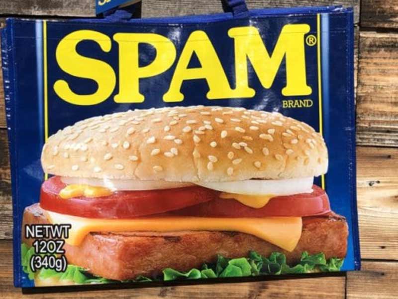 SPAM Big Tote Bag �X�p�� �r�b�N�o�b�O�A�g�[�g�o�b�N�A�V���b�s���O�o�b�O 