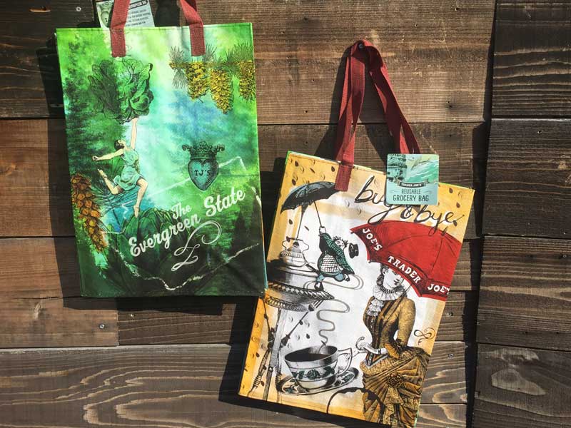 �V�i�@�J�i�_�ōw�������ATrader Joe's Eco Bag�A�g���[�_�[�W���[�Y�A�g���W���̃��g���ȃG�R�o�b�N