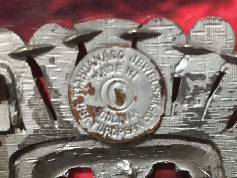 Vintage Used AZTEC Buckle �r���e�[�W�@�A�X�e�J���̃o�b�N��