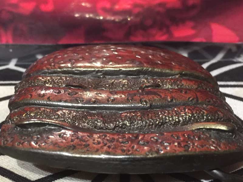 Vintage Used 1975's McDonald's Big Mac Buckle 1975�N�� �}�N�h�i���h�̃r�b�N�}�b�N�̃o�b�N��