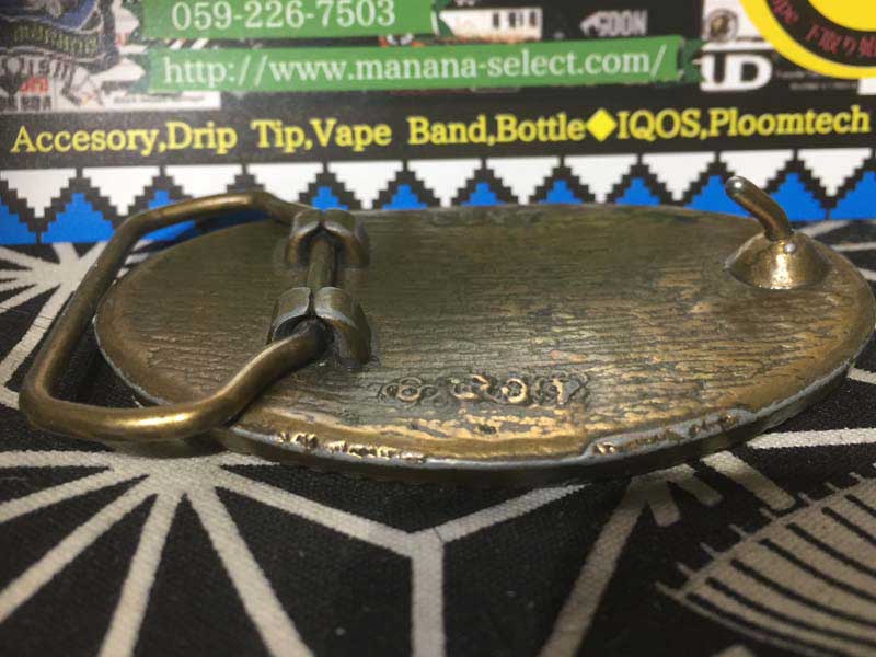 Vintage Freemason Buckle �r���e�[�W �t���[���[�\�� �o�b�N��