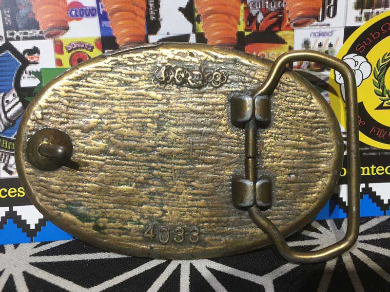 Vintage Freemason Buckle �r���e�[�W �t���[���[�\�� �o�b�N��