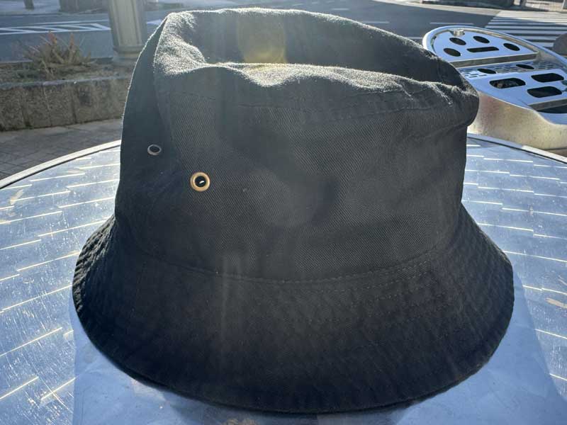 BLACK GANION �o���h �}�|�` 2024 �gMASTERPIECE�h BUCKET HAT Design by CASPER ( CMK / EDC )