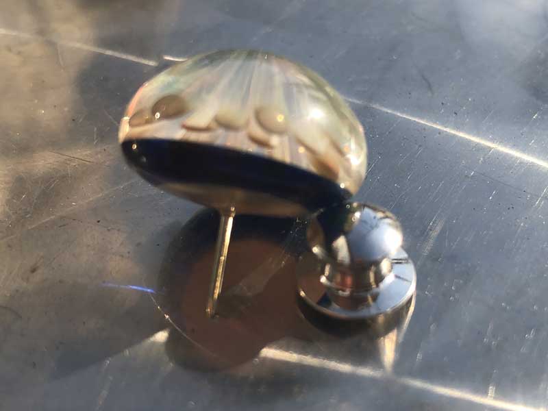 ���e�� �}�z�I �t�@�i�u���[�`�A�s���o�b�` O-320 Pyrex Glass ���g�p�����A�[�g�K���X�̃A�N�Z�T���[