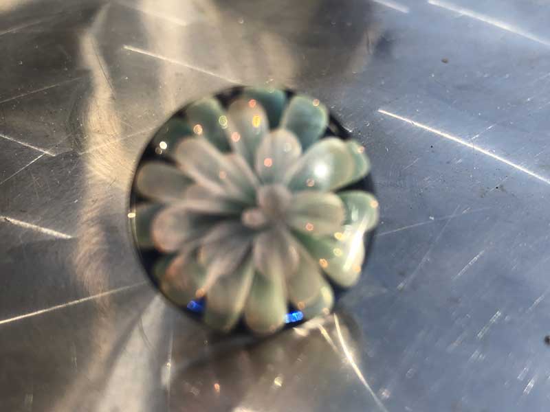 ���e�� �}�z�I �t�@�i�u���[�`�A�s���o�b�` O-320 Pyrex Glass ���g�p�����A�[�g�K���X�̃A�N�Z�T���[