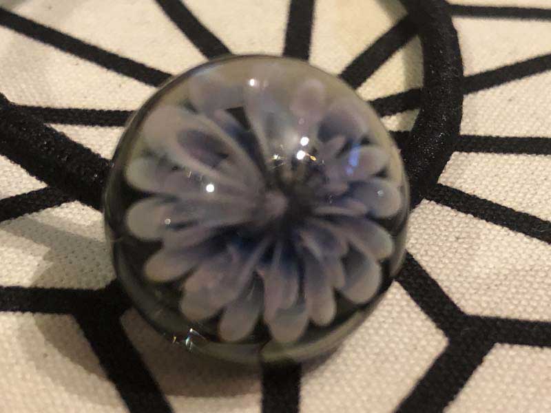 ���e�� �}�z�I �t�@�i�w�A�S�� O-496 Pyrex Glass ���g�p�����A�[�g�K���X�̃A�N�Z�T���[