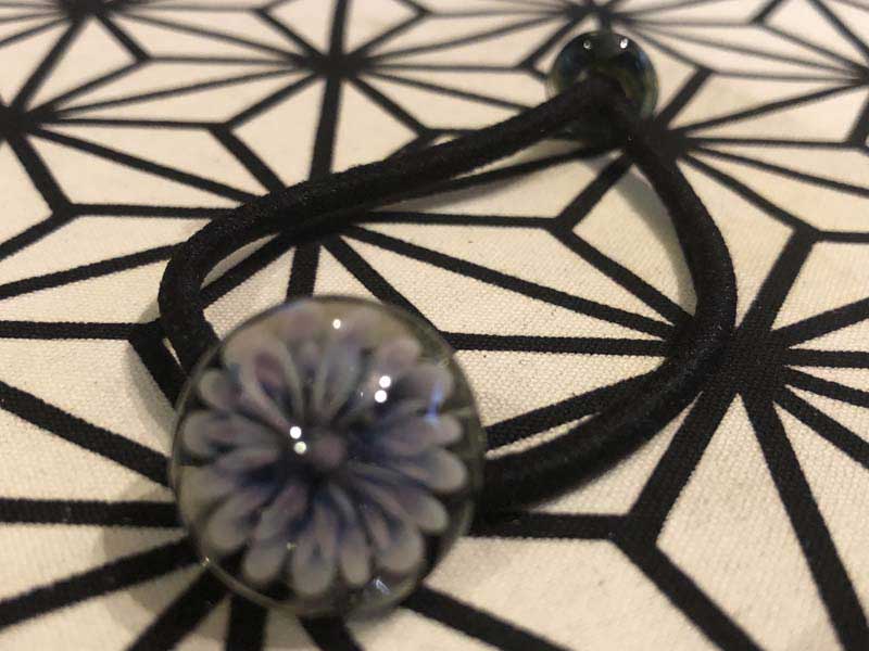 ���e�� �}�z�I �t�@�i�w�A�S�� O-496 Pyrex Glass ���g�p�����A�[�g�K���X�̃A�N�Z�T���[