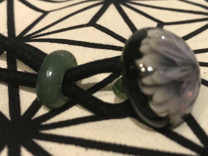 ���e�� �}�z�I �t�@�i �w�A�S�� O-509 Pyrex Glass ���g�p�����A�[�g�K���X�̃A�N�Z�T���[