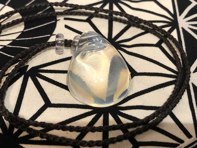 ���e�� �}�z�I Recycle �l�b�N���X N-1167 PYREX�K���X&���ߖ����g�p�����A�[�g�K���X�̃l�b�N���X