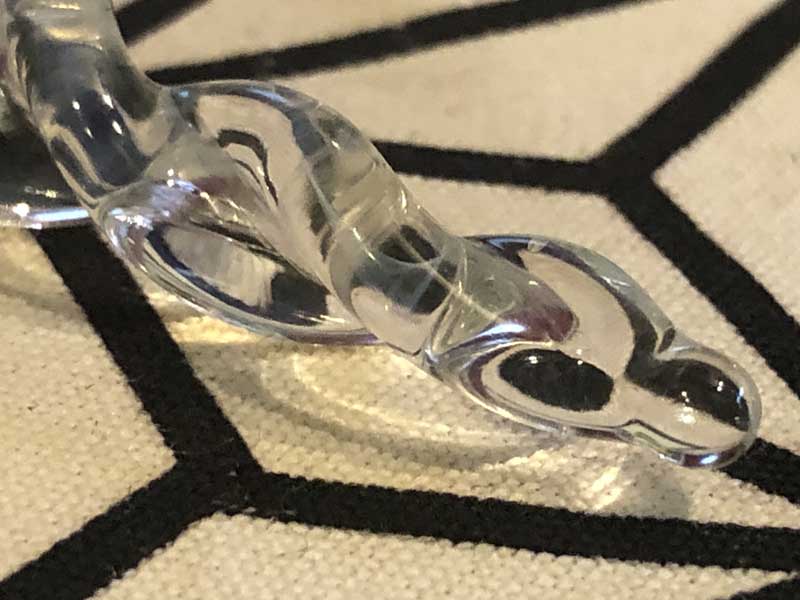 ���e�� �}�z�I ���j�R�[���̊p �y���_���g N-2253 PYREX�K���X���g�p�����A�[�g�K���X�̃l�b�N���X