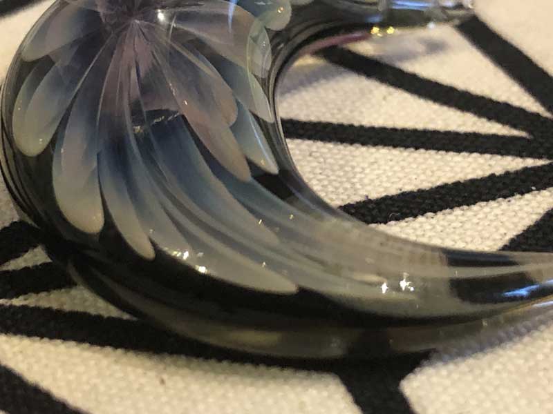 ���e�� �}�z�I LUNA ���@N-2949 PYREX�K���X���g�p�����A�[�g�K���X�̃l�b�N���X