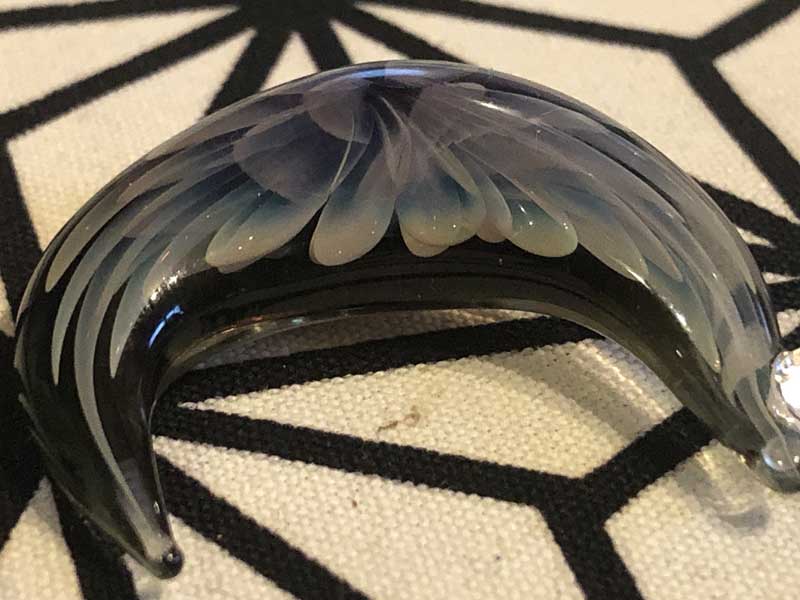 ���e�� �}�z�I LUNA ���@N-2949 PYREX�K���X���g�p�����A�[�g�K���X�̃l�b�N���X