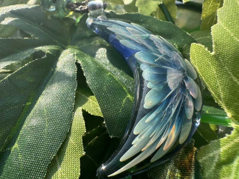 ���e�� �}�z�I LUNA CYCLE �O�����@N-3014 PYREX�K���X���g�p�����A�[�g�K���X�̃l�b�N���X