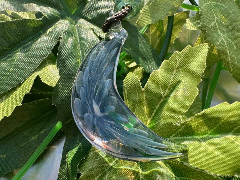 ���e�� �}�z�I LUNA CYCLE �O�����@N-3014 PYREX�K���X���g�p�����A�[�g�K���X�̃l�b�N���X