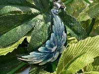 ���e�� �}�z�I LUNA CYCLE �O�����@N-3014 PYREX�K���X���g�p�����A�[�g�K���X�̃l�b�N���X