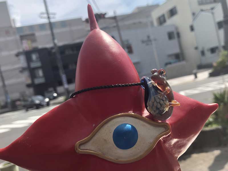 ���e�� �}�z�I Yamori ���� �y���_���g N-2228 ver2 PYREX�K���X���g�p�����A�[�g�K���X�̃l�b�N���X