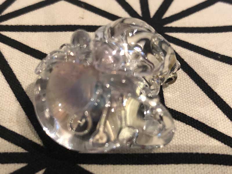 ���e�� �}�z�I Frog �^ �����N���A �y���_���g N-2397 PYREX�K���X���g�p�����A�[�g�K���X�̃l�b�N���X