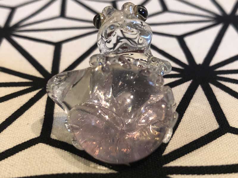 ���e�� �}�z�I Frog �^ �����N���A �y���_���g N-2397 PYREX�K���X���g�p�����A�[�g�K���X�̃l�b�N���X