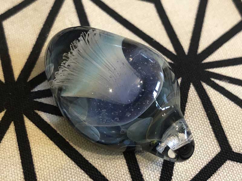 ���e�� �}�z�I Jellyfish �N���Q �y���_���g N-2122 PYREX�K���X���g�p�����A�[�g�K���X�̃l�b�N���X