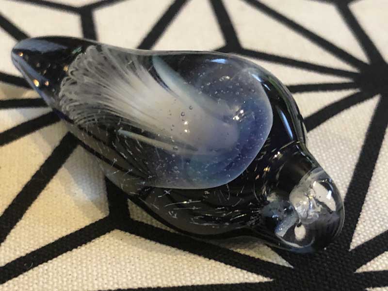 ���e�� �}�z�I Jellyfish �N���Q �y���_���g N-2881 PYREX�K���X���g�p�����A�[�g�K���X�̃l�b�N���X