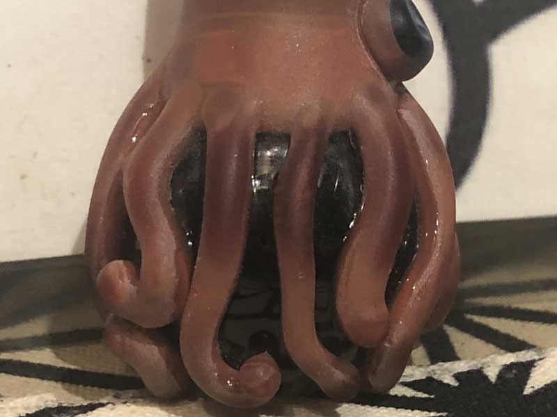 ���e�� �}�z�I Octopus �I�N�g�p�X�E�^�R �l�b�N���X N-2056�R�t�� Pyrex Glass �̃A�[�g�K���X�̃A�N�Z�T���[