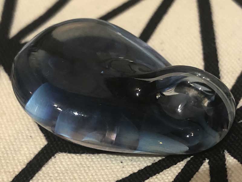 ���e�� �}�z�I �t�@�i �y���_���g N-3065 �R�t�� Pyrex Glass ���g�p�����A�[�g�K���X�̃l�b�N���X