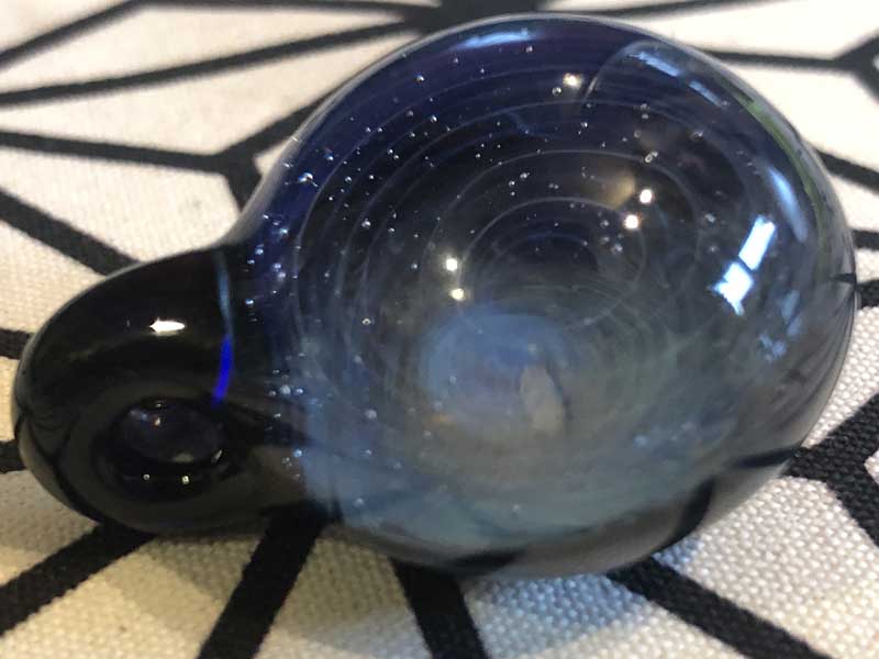 ���e�� �}�z�I Cosmo �F�� �y���_���g N-1127 �R�t�� Pyrex Glass ���g�p�����A�[�g�K���X�̃l�b�N���X