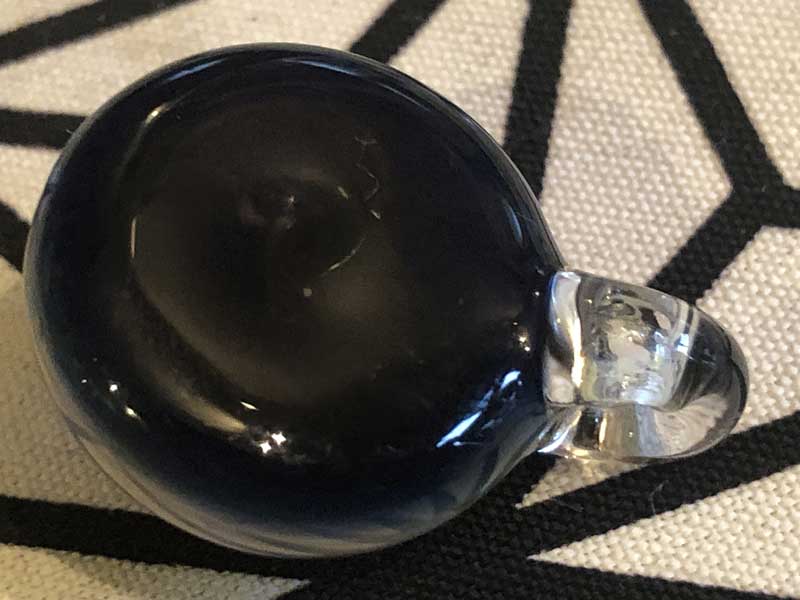 ���e�� �}�z�I Spiral �Q�� �y���_���g N-2264 �R�t�� Pyrex Glass ���g�p�����A�[�g�K���X�̃l�b�N���X