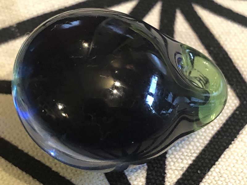 ���e�� �}�z�I �I�p�[�� �R�X�� �y���_���g N-2423 �R�t�� Pyrex Glass �A�[�g�K���X�̃l�b�N���X