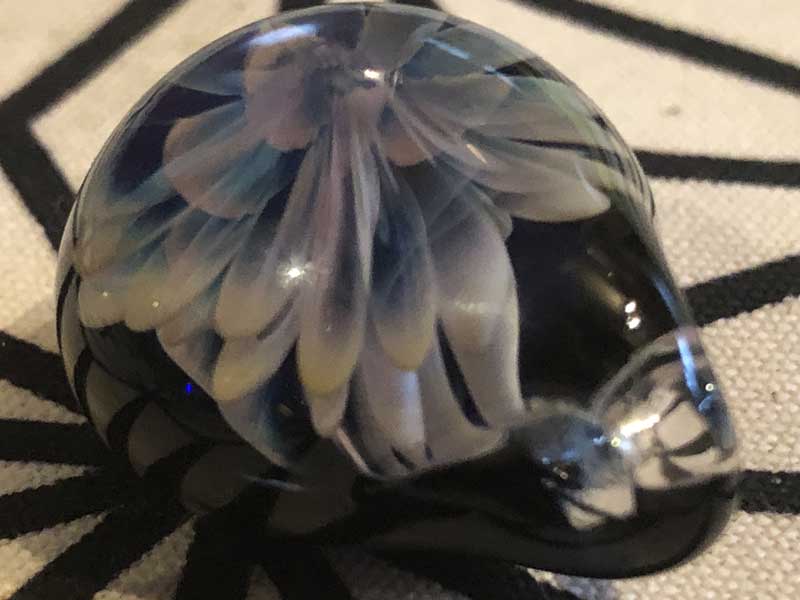 ���e�� �}�z�I �t�@�i �y���_���g N-2874 �R�t�� Pyrex Glass ���g�p�����A�[�g�K���X�̃l�b�N���X