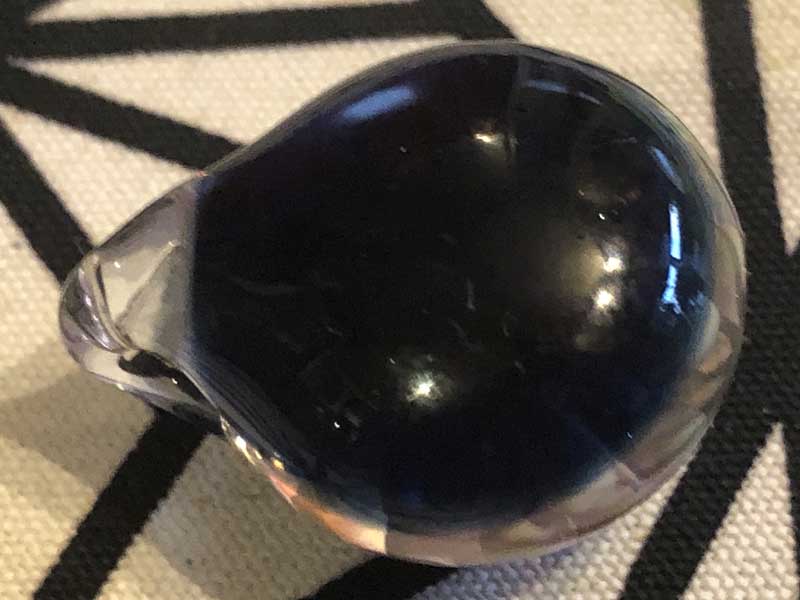 ���e�� �}�z�I �t�@�i �y���_���g N-2874 �R�t�� Pyrex Glass ���g�p�����A�[�g�K���X�̃l�b�N���X