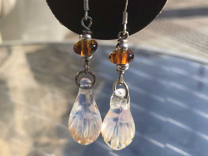 ���e�� �}�z�I �t�@�i�s�A�X O-449 Pyrex Glass ���g�p�����A�[�g�K���X�̃A�N�Z�T���[