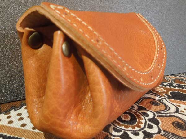 KC's Leather Craft �Ȗ؃��U�[ �I�C�� �o�P�b�^ �~�j �����u���� �����b�g���K���� �^��