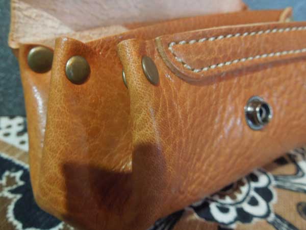 KC's Leather Craft �Ȗ؃��U�[ �I�C�� �o�P�b�^ �~�j �����u���� �����b�g���K���� �^��