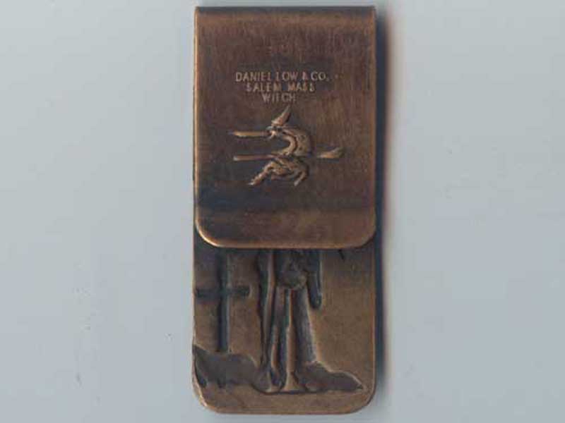 Antique Cult Goods/KKK�AKu Klux Klan�A�N�[�E�N���b�N�X�E�N���� Brass Money Clip
