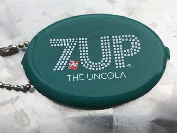 US Rubber Coin Case�ACoin Purse/7up Green