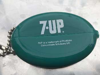 US Rubber Coin Case�ACoin Purse/7up Green
