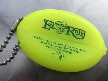 US Rubber Coin Case�ACoin Purse/RAT FINK/Yellow