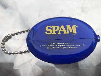 US Rubber Coin Case�ACoin Purse/Spam-Blue
