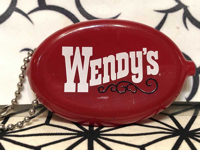 US Rubber Coin Case�ACoin Purse/WENDY'S Red