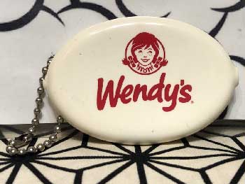 US Rubber Coin Case�ACoin Purse/WENDY'S White
