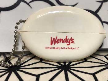 US Rubber Coin Case�ACoin Purse/WENDY'S White