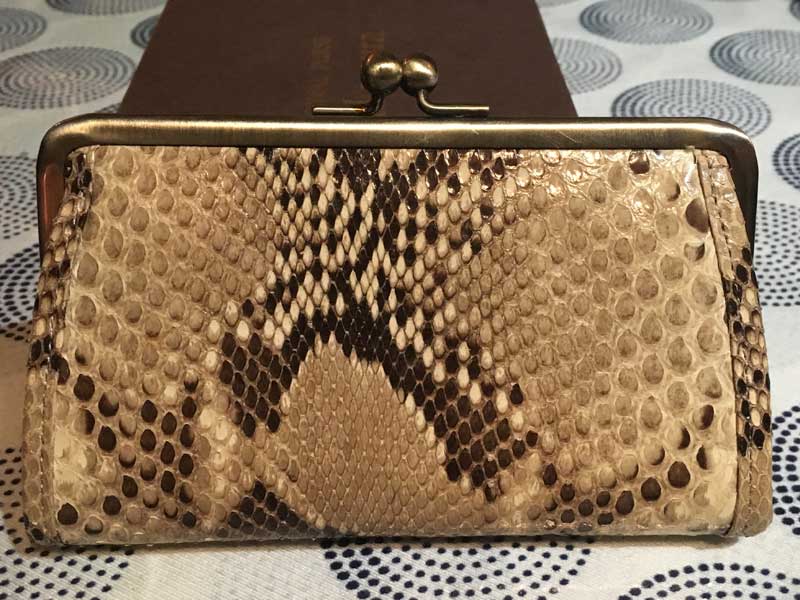 �V�i�@���g�p�@Original Purse Nakamura Python Purse �p�C�\���v �֊v �K�}�����z
