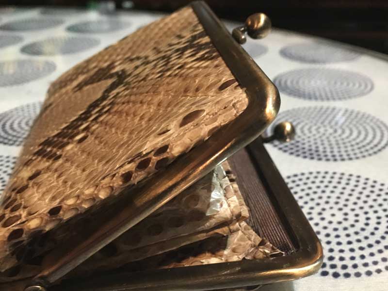 �V�i�@���g�p�@Original Purse Nakamura Python Purse �p�C�\���v �֊v �K�}�����z