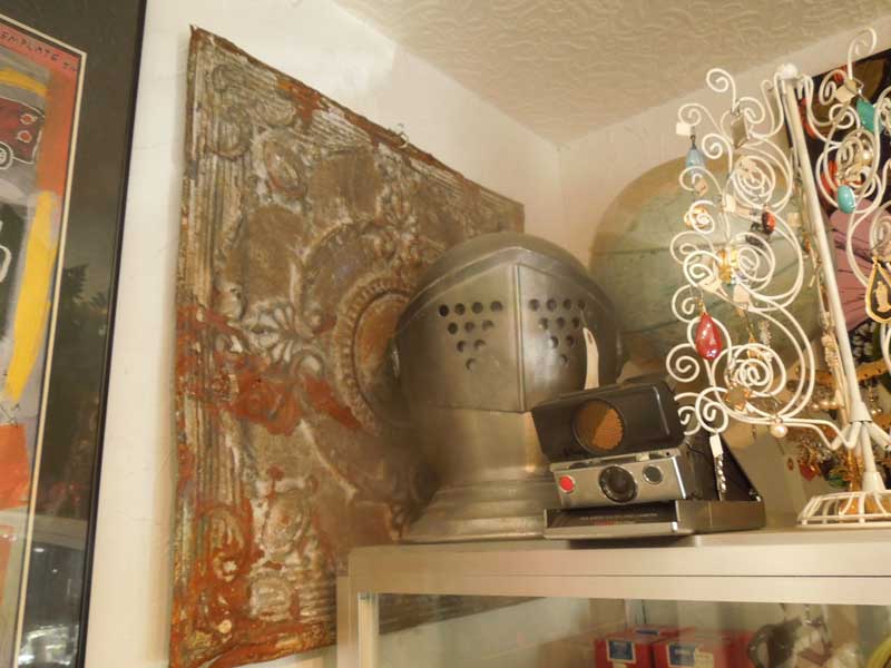 Antique 19���I�㔼�A1800�N��㔼 ���[���b�p�̃e�L�X�^�C�����̃u���L�̊Ŕ�1�AJunk�AWall Deco