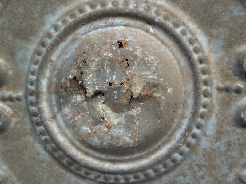 Antique 19���I�㔼�A1800�N��㔼 ���[���b�p�̃e�L�X�^�C�����̃u���L�̊Ŕ�2�A�E�H�[���f�R