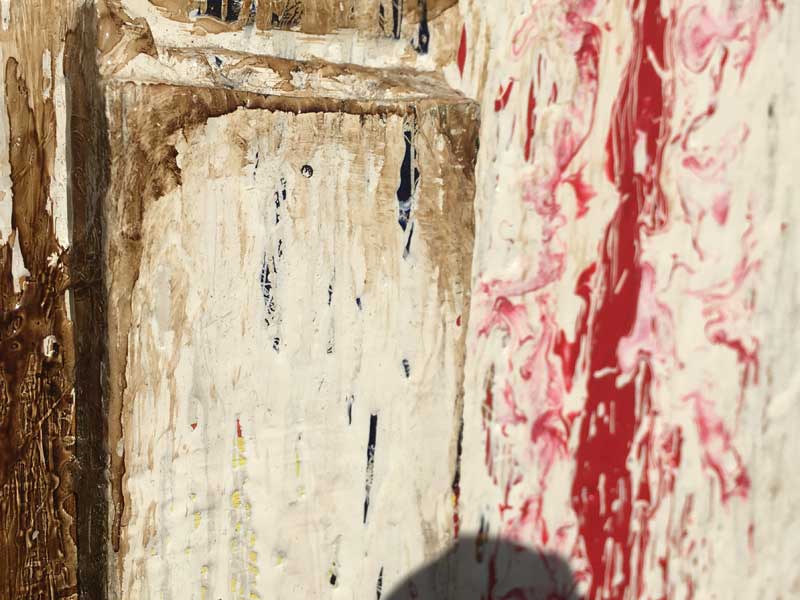 Vintage Abstract Oil Paint�@splash�@ �r���e�[�W �A�u�X�g���N�g�Ȗ��G�A���ۉ�