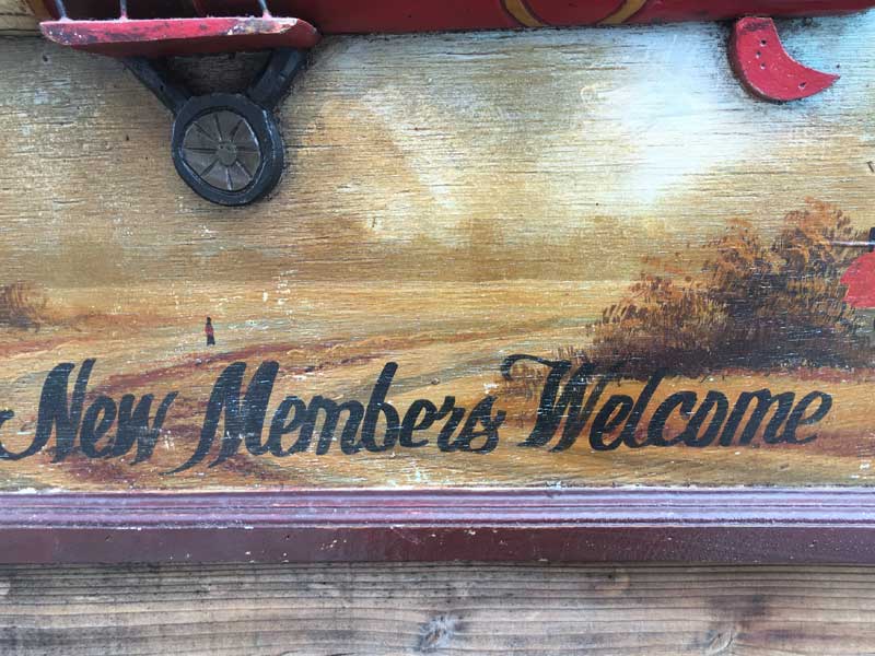 Capt.JACOBS Flying Club ���̓I�Ȕ�s�@�̖ؐ��̃E�H�[���f�R�A�s���X�g���C�v